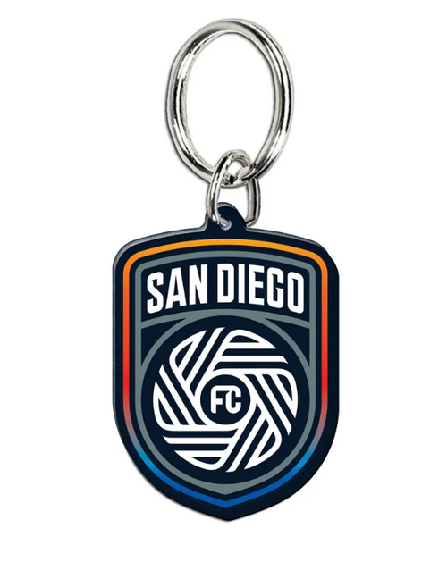 San Diego FC Premium Acrylic Key Ring by WinCraft