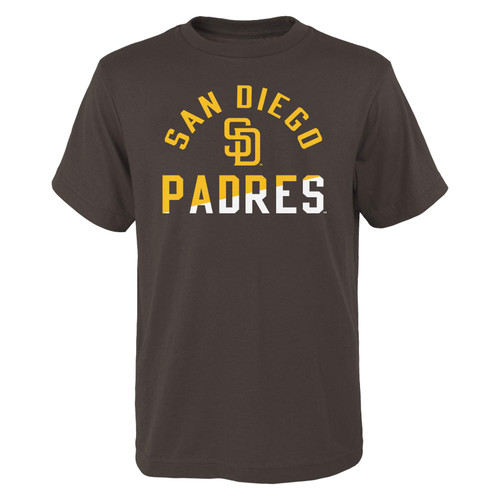 San Diego Padres Youth's Halftime Brown T-Shirt 