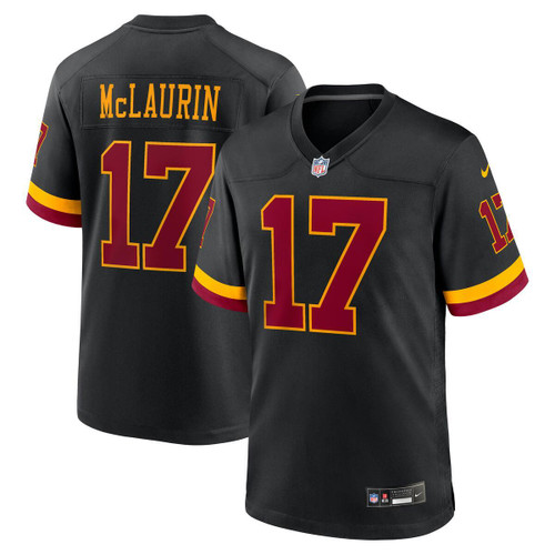 Washington Commanders Terry McLaurin # 17 Replica Alternate Jersey Black Nike