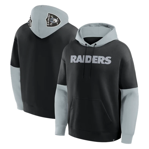 Las Vegas Raiders 2 Tone Men's Black and Grey Helmet Hood