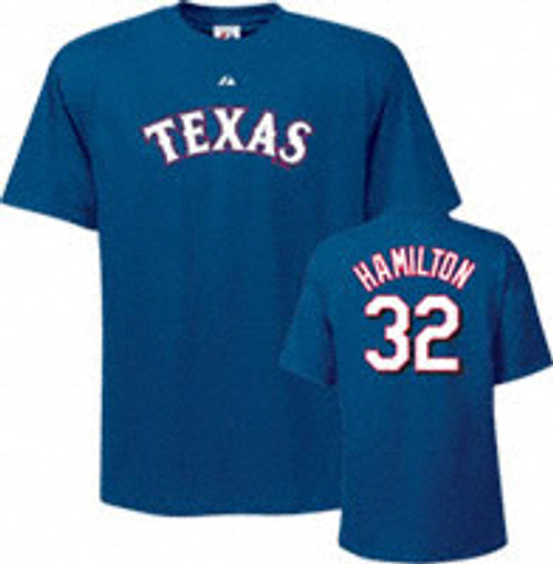Texas Rangers Josh Hamilton Player T-Shirt Texas Rangers Josh Hamilton Player T-Shirt