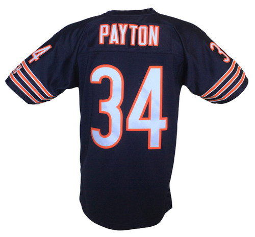 Chicago Bears Walter Payton Mitchell & Ness Throwback Jersey Back Chicago Bears Walter Payton Mitchell & Ness Throwback Jersey Back