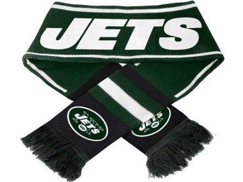 New York Jets Forever Collectables Wordmark Scarf New York Jets Forever Collectables Wordmark Scarf