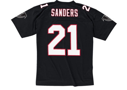 Deon Sanders Falcons Mitchell & Ness Throwback Home Jersey Stitched Back Deon Sanders Falcons Mitchell & Ness Throwback Home Jersey Stitched Back