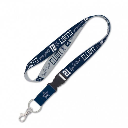 Dallas Cowboys Ezekiel Elliott Lanyard with Detachable Buckle