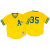 Rickey Henderson 1984 Authentic Mesh BP Jersey Oakland Athletics