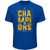 Men's Majestic Golden State Warriors 2017 NBA Champions Court Vision Tee