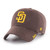 San Diego Padres Women's Brown '47 Brand Miata Cleanup Adjustable Hat