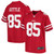 George Kittle San Francisco 49ers Scarlet Nike Youth Player Game Jersey 