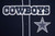 Dallas Cowboys Men's Pro Standard Navy Classic Full Button Baseball Style Jersey