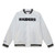 Men's Oakland Raiders Mitchell & Ness White Lightweight Satin Jacket