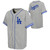 Los Angeles Dodgers Youth Outerstuff Grey Field Core Button Up Jersey