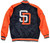 San Diego Padres Men's Starter Navy 1998 Cooperstown Two Sided Satin Jacket