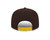 San Diego Padres Men's New Era Gameday Block Letters 950 Brown Snapback Adjustable Hat