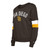 San Diego Padres Women's Pullover Crew Sweatshirt Brown New Era