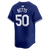  Los Angeles Dodgers Mens Blue Nike Limited Mookie Betts #50 Alternate Player's Jersey