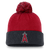 Los Angeles Angels Nike Red Cuffed Beanie with Pom Pom One Size Fits Most
