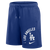 Los Angeles Dodgers Mens Royal Blue Nike Arched Kicker Fleece Shorts