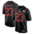San Francisco 49ers Mens Black Nike Christian McCaffery #23 Players Jersey with Super Bowl 58 Patch