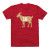  San Francisco 49ers Mens Red Joe Montana #16 Players T Shirt with Goat Logo by 500 Level