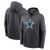 Dallas Cowboys Men's Hooded Sweatshirt Basic Logo Anthracite Grey Nike