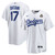 Los Angeles Dodgers Mens White Nike Shohei Ohtani #17 World Series Players Home Jersey with Patch
