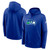 Seattle Seahawks Mens Royal Blue Nike Rewind Club Logo Hoodie