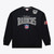 Las Vegas Raiders Mens Black There and Back Pullover Two Sided Crew by Mitchell and Ness