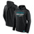 San Jose Sharks Mens Black Long Sleeve Pro Rink Team Pullover Hood with Name Logo