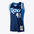 Dallas Mavericks Mens Navy and Light Blue Replica Dirk Nowitzki 41 Throwback Players Jersey by Mitchell and Ness
