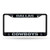 Dallas Cowboys Black Metal Auto Plate Frame By Rico