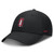  Standford University Mens Black Nike Dri Fit Structured Adjustable Wordmark Hat One Size fits Most