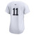 New York Yankees Womens White Pinstripe Nike Aaron Judge #99 Limited Home Players Jersey