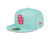 San Diego Padres Mint Green City Connect 59FIFTY Fitted Cap with Pink Embroidered Logo by New Era