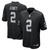 Las Vegas Raiders Mens Black Nike Ashton Jeanty #02 Home Players Jersey