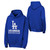 Los Angeles Dodgers Kids Hooded Sweatshirt Team Color Blue