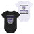 Sacramento Kings Huggle Cuddle  2 pack Creeper Onesies - Infant