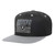 Las Vegas Raiders Deadstock 2Tone Black and Grey Snap Back Hat - Youth
