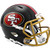 San Francisco 49ers Riddell 2025 Rivalries Collection On-Field Alternate Speed Mini Helmet