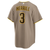 San Diego Padres Jackson Merrill #3 Nike Alternate Replica Jersey Tan