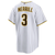San Diego Padres Jackson Merrill #3 Nike Home Replica Jersey White - Men