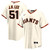 San Francisco Giants Jung Hoo Lee # 51 Replica Home Jersey Cream