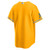 Sacramento Athletics Mens Alternate Jersey Blank Gold