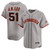 San Francisco Giants Jung Hoo Lee # 51 Road Limited Grey Jersey Nike