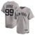 New York Yankees Arron Judge # 99 Limited Road Jersey Grey Mens