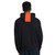 San Francisco Giants Mens Hooded Pullover Sweatshirt Black And Orange GIII