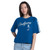 Los Angeles Dodgers Womens Cropped Tee Blue GIII