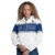Los Angeles Dodgers Womens 2 Sided Button Up Track Jacket White GIII