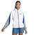 Los Angeles Dodgers Womens 2 Sided Fullzip Track Jacket White GIII