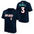 San Diego Padres Jackson Merrill # 3 Youth Name And Number Tee City Connect Dark Obsidian Nike